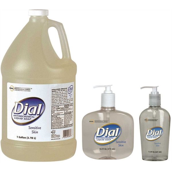 Dial Sensitive Skin Antimicrobial Liquid Hand Soap - 4/1 Gallon Refill 880251